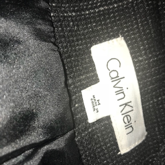 Black Calvin Klein Coat - Picture 3 of 3